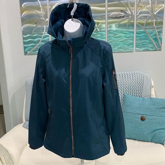 Free Country Women’s Super Soft Shell Windshear Jacket Size Medium - Picture 3 of 17